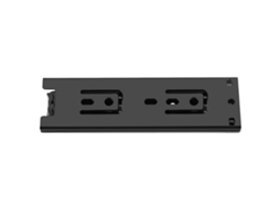 Guias de Gaveta Mini Curta Extensão Total Aço Galvanizado 6in Armário Cozinha Hardware | S/MARCA