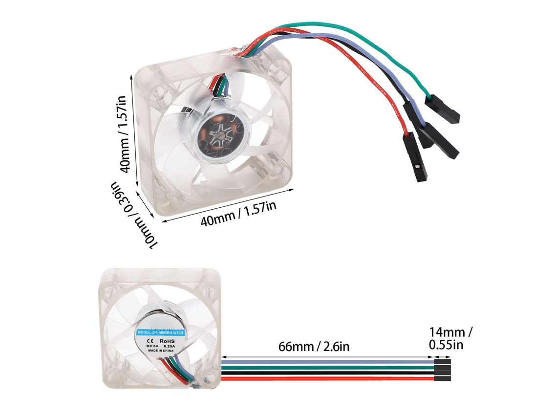 Ventoinha De Resfriamento Cpu Pc Com Led 3 Cores
