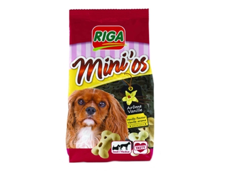 Biscoito para Cão Ossinhos Mini Baunilha RIGA