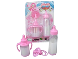 Ats 2 Peças Garrafas Mágicas Brinquedo Simulação Garrafas de Plástico para Crianças
