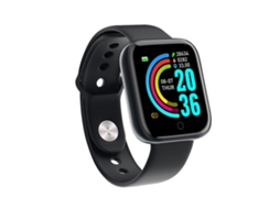 Pulseira inteligente de 1,3 polegadas com tela sensível ao toque colorida HD, classificação IP67 à prova d'água e pedômetro. Ly Ebike