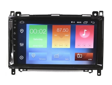 Rádio Navegação Gps Para Mercedes W169 Classe B 2004 12 Auw