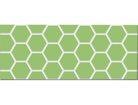 Painel Decorativo HOME & LIVING Ladrilho Verde (60 x 300 cm)