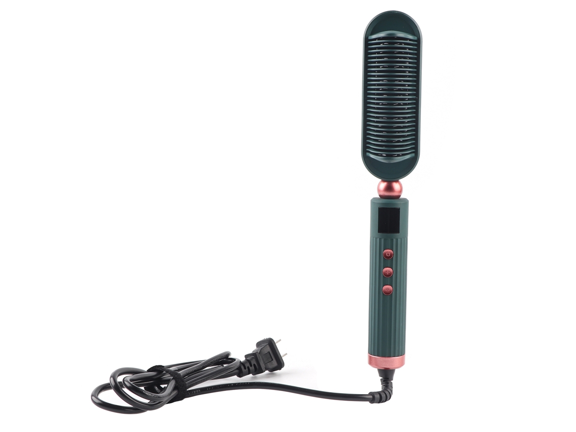 Pente Elétrico De Cabelo Profissional Iónico Alisador De Cabelo Ferramenta De Estilo Para Salão E Lar