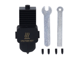 Kit De Bico Quente Hotend Para Impressora 3d A1 A1 Mini Com Bicos De Aço Temperado 0.2 0.4 0.6 0.8mm