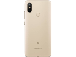 Smartphone XIAOMI Mi A2 (5.99'' - 4 GB - 64 GB - Dourado) — 4 GB RAM | Dual SIM | 2 Câmaras traseiras