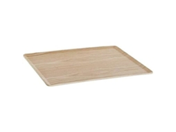 Lurelia Bandeja De Bambu Retangular Multicolor 28 X 36 X 0,8 Cm Para Servir E Decorar