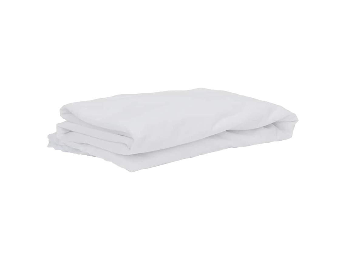 Mattress Protector, Mattress Protectors Vidaxl Branco Tecido (100 X 220 Cm)