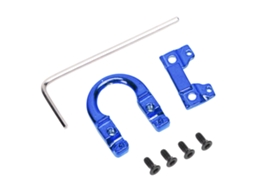 Anel D de Metal em Forma de U para Arco, Azul | S/MARCA