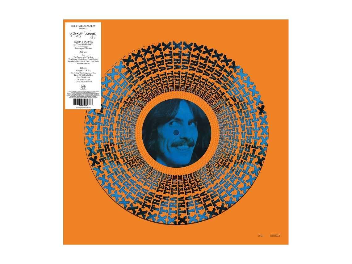 George Harrison - Extra Texture vinil Picture Disc rsd 2026 Edição Limitada