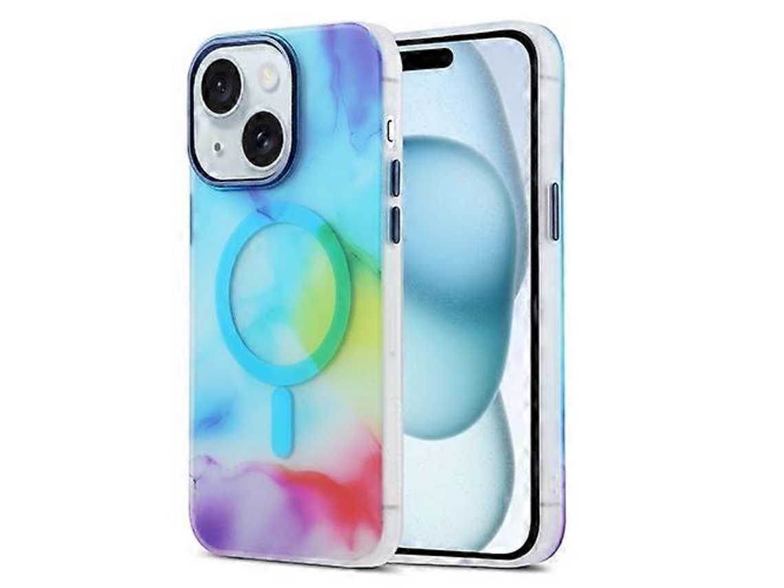 Capa Magsafe Com Tinta Magnética Para Iphone 15