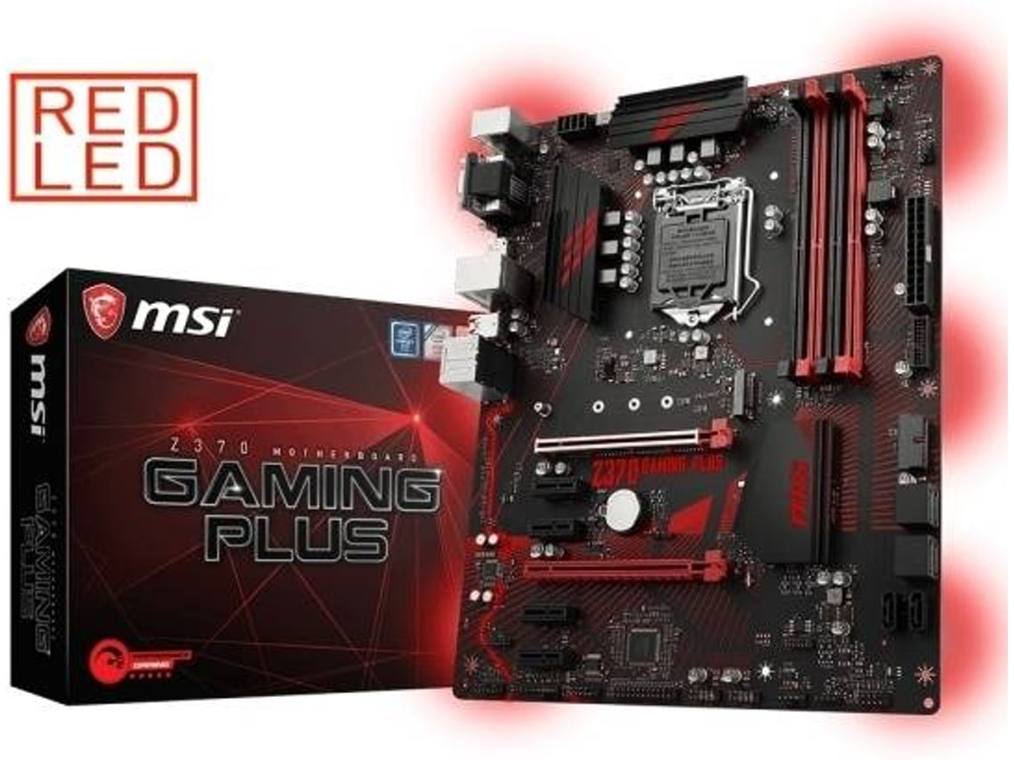 Motherboard MSI Z370 Gaming Plus (Socket LGA 1151 - Intel Z370 - ATX)