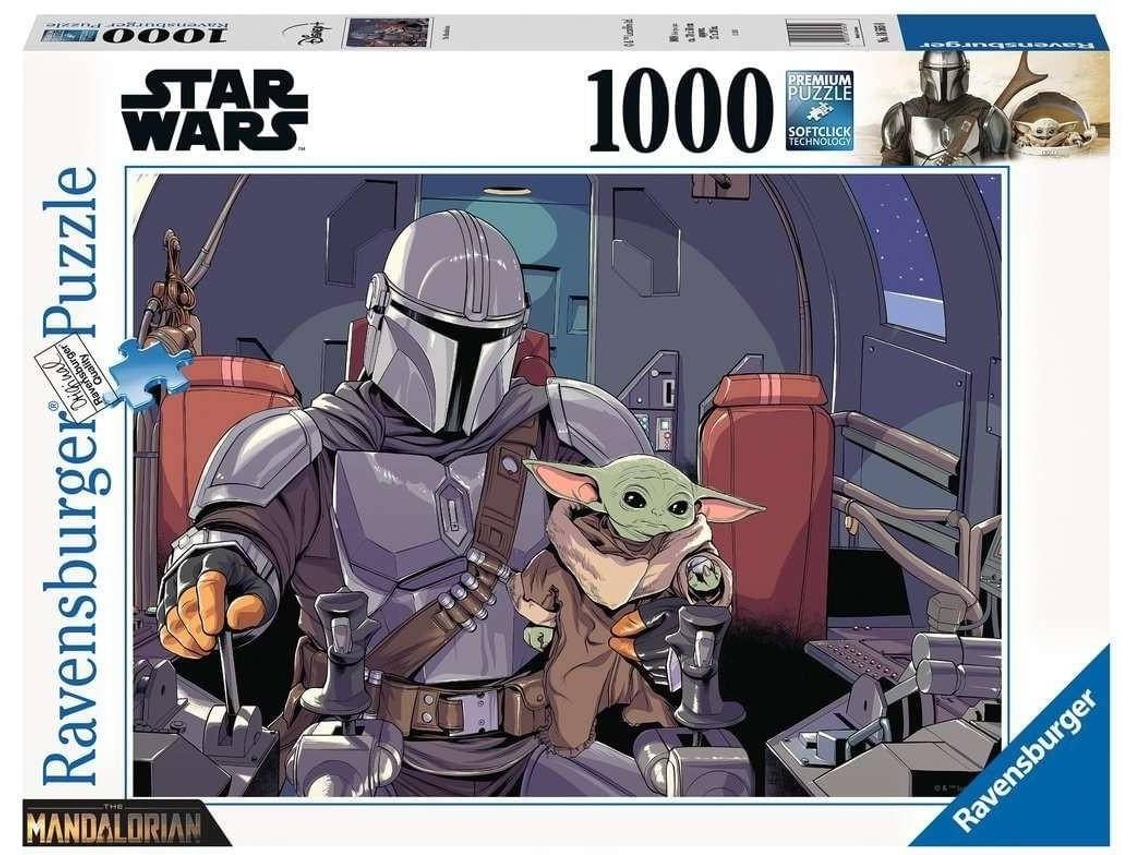 Puzzle RAVENSBURGUER The Mandalorian (1000 Peças)