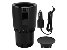 Caneca de viagem inteligente com aquecimento e arrefecimento, display digital e conector para carro LAXISCREED