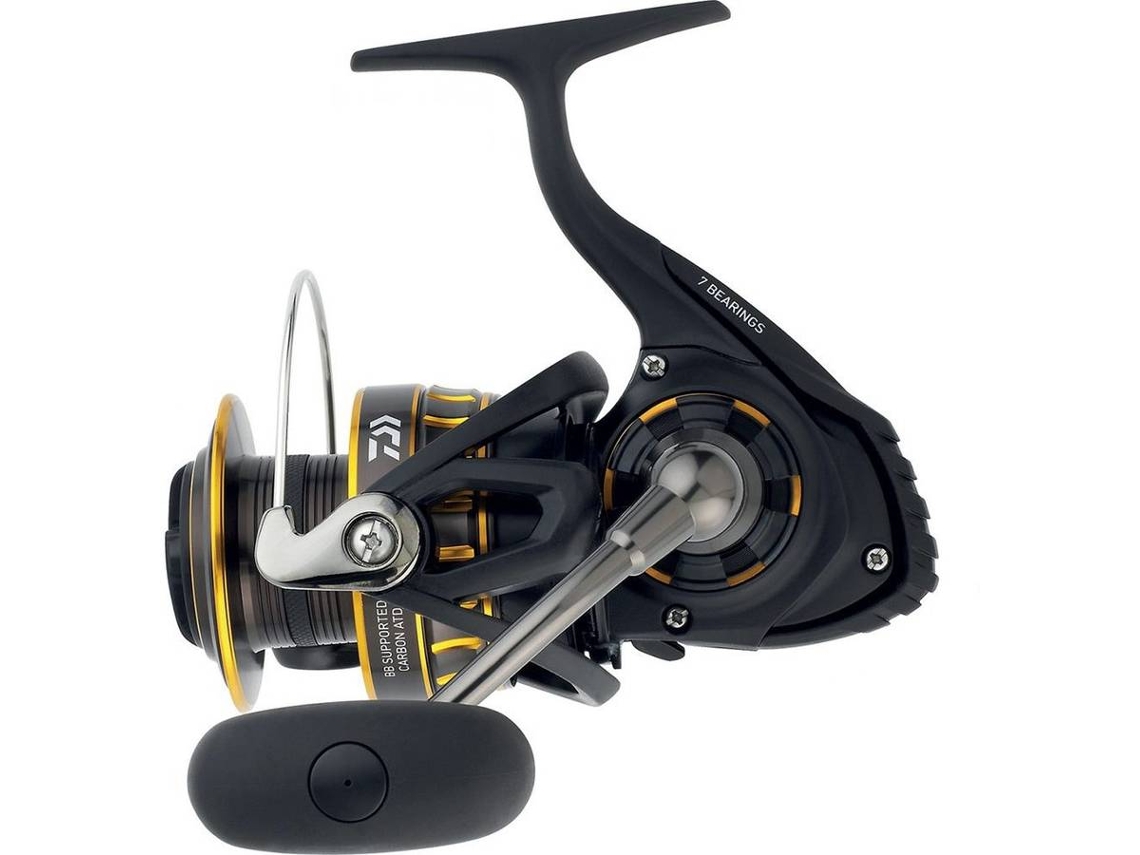 Carreto DAIWA Molinete Gold Preto