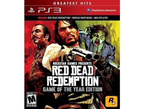 Jogo PS3 Red Dead Redemption Game Of The Year Edition Greatest Hits
