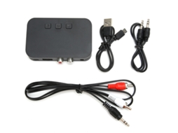 Adaptador Bluetooth 5.0 Com Nfc E Interface Aux Para Conversão De Alto-falante Em Sem Fio