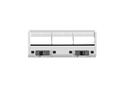 Acessórios de Aspirador Deebot X1/T10/T8/T5/T20/T9 Rolo principal Tampa da escova branca