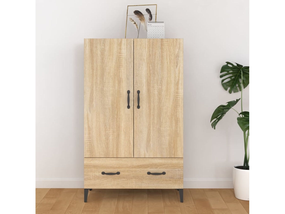 Armario alto 70x31x115 cm Madera procesada Roble Sonoma