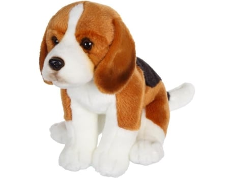 Pelúcia Cachorro Beagle - GIPSY TOYS - Sentado, 25 cm