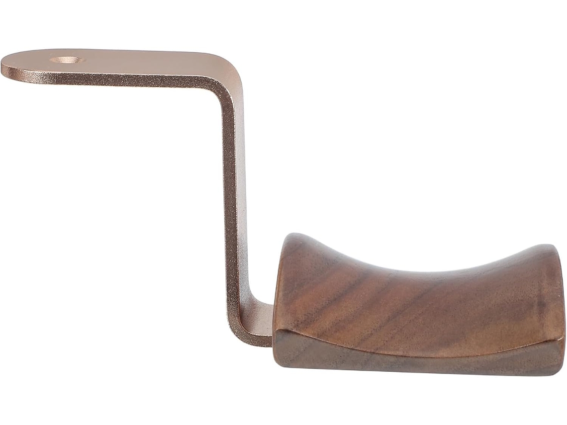 Suporte De Parede Para Fones Ouvido Villcase, Universalmente Compatível, Em Alumínio E Madeira, Resistente, Cor