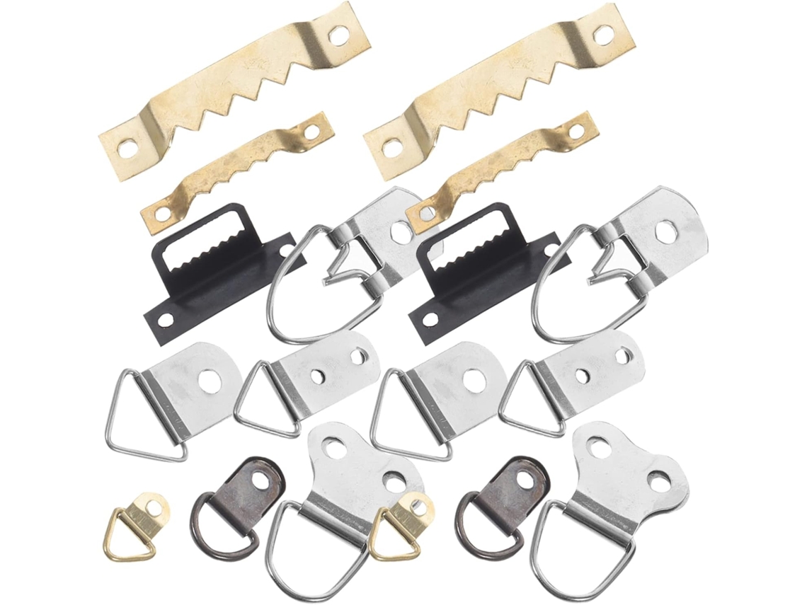Kit De 180 Peças Metálicas Para Pendurar Fotos E Quadros Na Parede. Gokoco