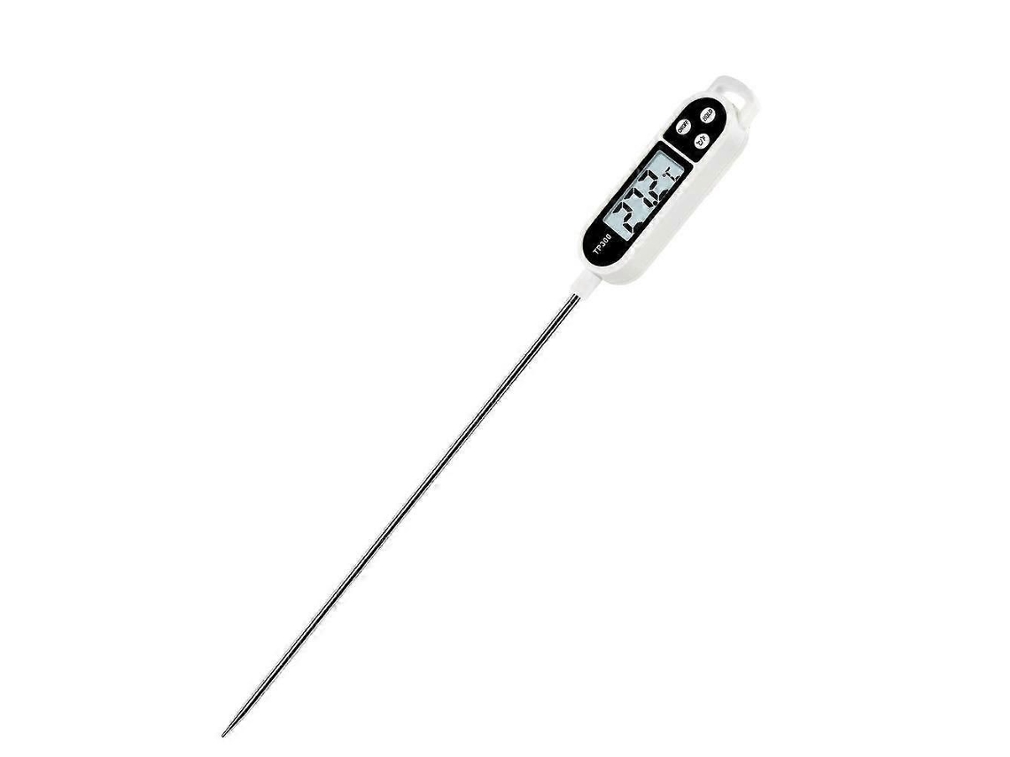 Termômetro de Cozinha, Tarifa Precipitação Leitura Instantânea com Sonda Longa e Display Lcd, Cozinh a Digital Carne Par GOKOCO