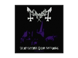 Emblema de Coser ROCK OFF Mayhem de Mysteriis Dom Sathanas