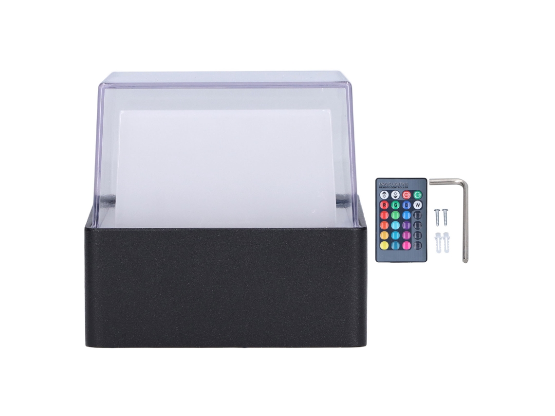 Luminária de Parede Externa Rgb com Controle Remoto CHABERLU