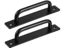 Ultechnovo Puxadores De Porta Correr Reforçados Para Portão Celeiro, 2 Peças, 15cm 6-polegadas, Em Liga De Alumínio