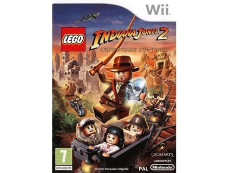 Lego Indiana Jones 2: a Aventura Continua Jogo Wii
