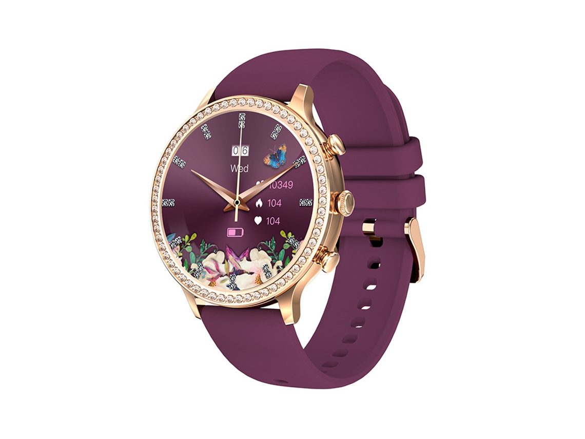 Smartwatch Yizhood I70 1.32 Inch Chamada Bluetooth (android E Ios Roxo)
