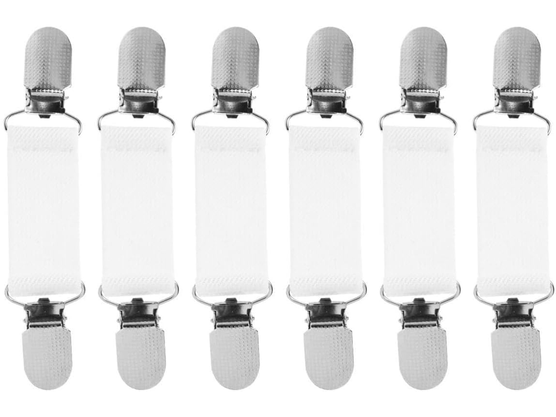 Clips Genéricos Para Tecido E Ferrugem, Para Lençóis De Liga Metálica, Antiderrapantes, Com Fivelas Fixas Duráveis