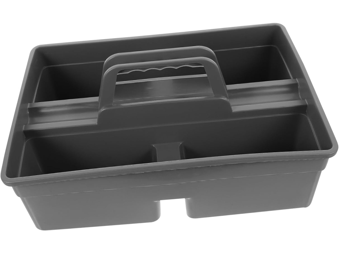 Organizador de Limpeza Portátil com Alça Ergonômica, Feito de Polipropileno Durável para Armazenamento. SFUSHOS