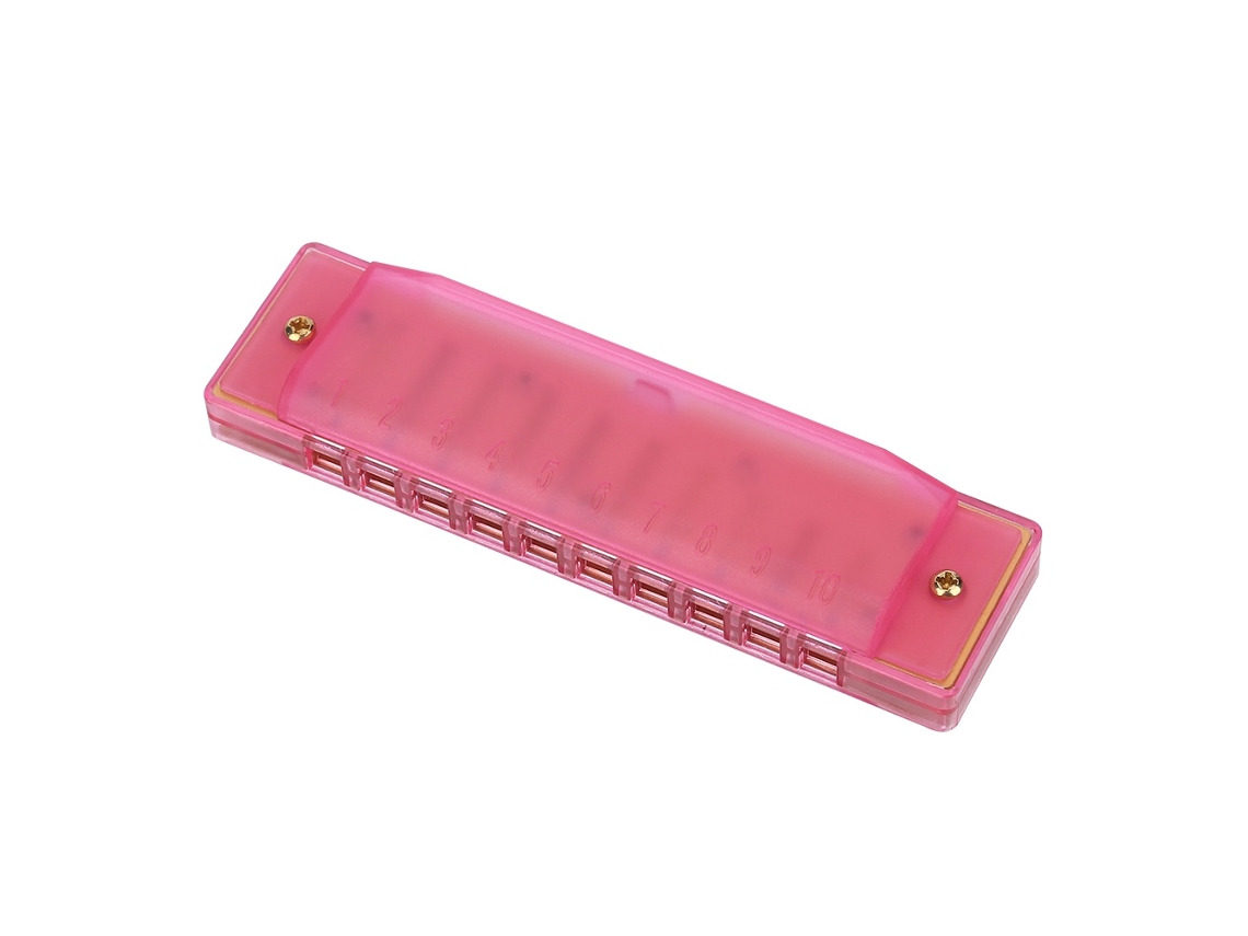 Lurelia Harmónica Infantil Com Plástico, 10 Furos E 5 Cm, Educativo
