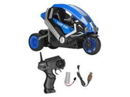 Primerox moto de Derrapagem Rc 1:8 Controle Remoto 2.4ghz com Estabilidade Alta Azul