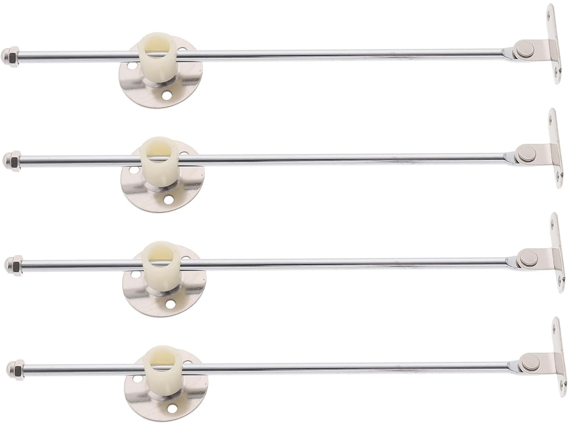 De Suporte Para Abas Base Redonda, 4 Peças, Armários Cozinha. Estáveis