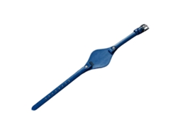 Pulseira De Couro Para Relógio, Pequena Pulseira De Reposição, Pulseira Ajustável, Fivela De Metal Azul Olysi Shop