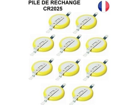 Pilhas De Reserva Cr2025 Pokémon Ouro, Prata, Cristal 10 Peças Amarelo Game Boy Advance Topalli