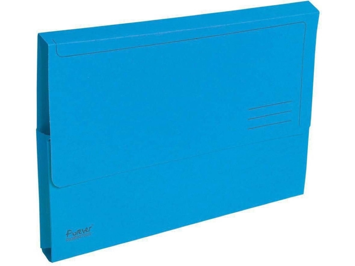 Bolsa Porta-Documentos EXACOMPTA 441282 (A4 - Azul)