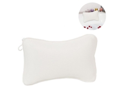 Almohada De Baño 2025 Con 2 Ventosas Cuello Lavable Secado Rápido Antimicrobiano Confort Ergonómico