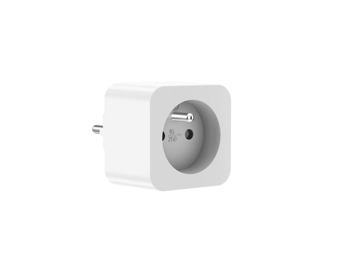 Tomada Inteligente Fr Tipo e com Monitorização de Energia R6128 WOOX