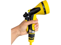 Pistola De Irrigação Com 10 Jatos Ajustáveis E Design Antiderrapante.