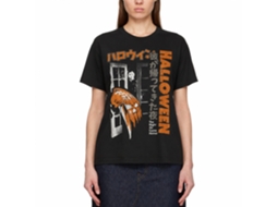 Rockinstone Halloween Home Black Adult T-shirt Size:s