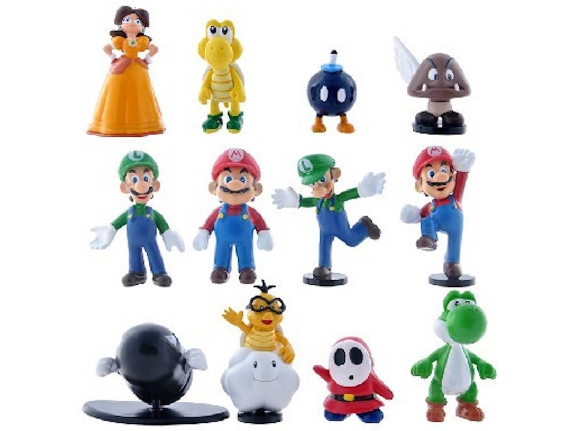 12 Figuras EASTVAPS Super Mario