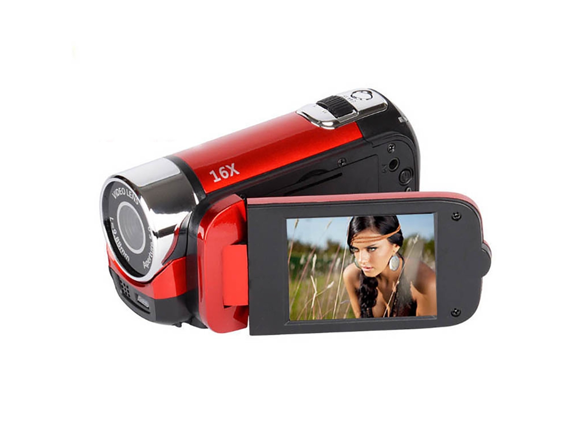 Laxiscreed Câmera De Vídeo Digital Porta-topo Com Tela De 2.7 Polegadas, Suporte 100-240v