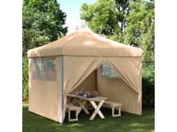 Vidaxl Tenda De Festa 292 X 292 X 315 Cm Bege Tecido Oxford