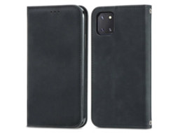 Capa De Couro Com Flip Horizontal Magnético, Estilo Retrô, Com Compartimentos Para Cartões, Carteira E Porta-retratos Para Samsung Galaxy Note10 Lite