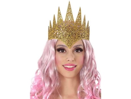 Coroa DISFRAZZES Dourada De Raínha Malvada