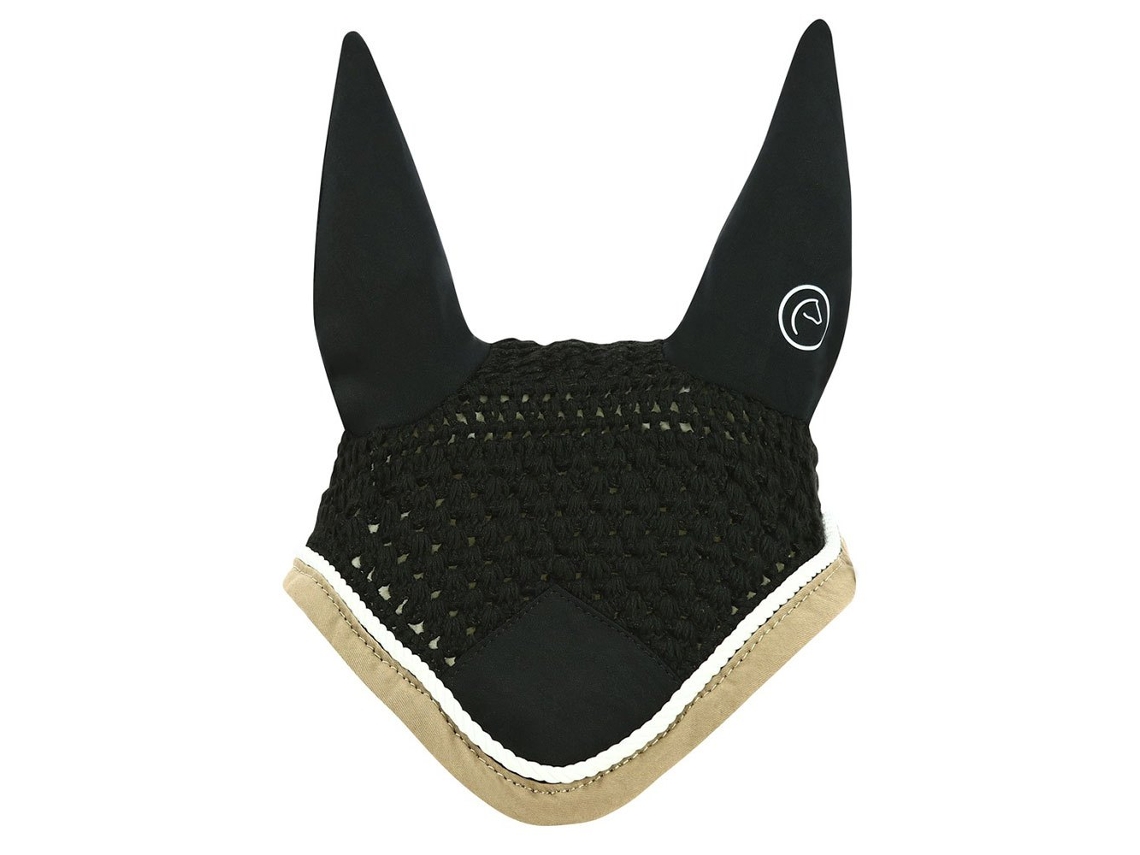 Capa de Orelha Anti-Mosca Polyfun Preto Ponyequitheme